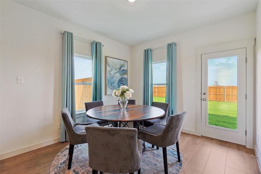 Model home photos of similar floorplans, not pictures of actual home.