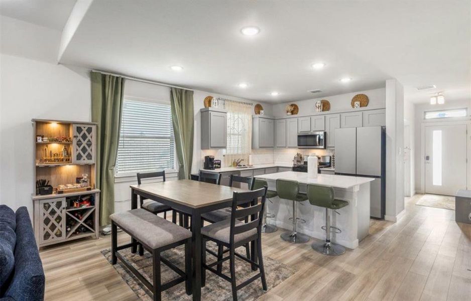 Furnished interior view inside a new home in Devonshire, Forney (Image 2). Furnished interior view inside a new home in Devonshire, Forney (Image 2).