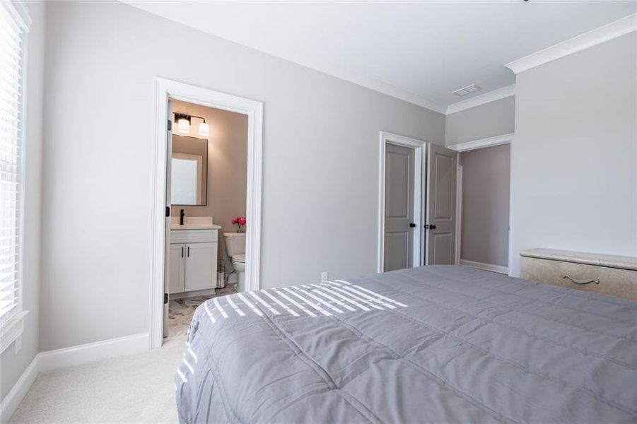 Furnished interior view inside a new home in , Powder Springs (Image 41).