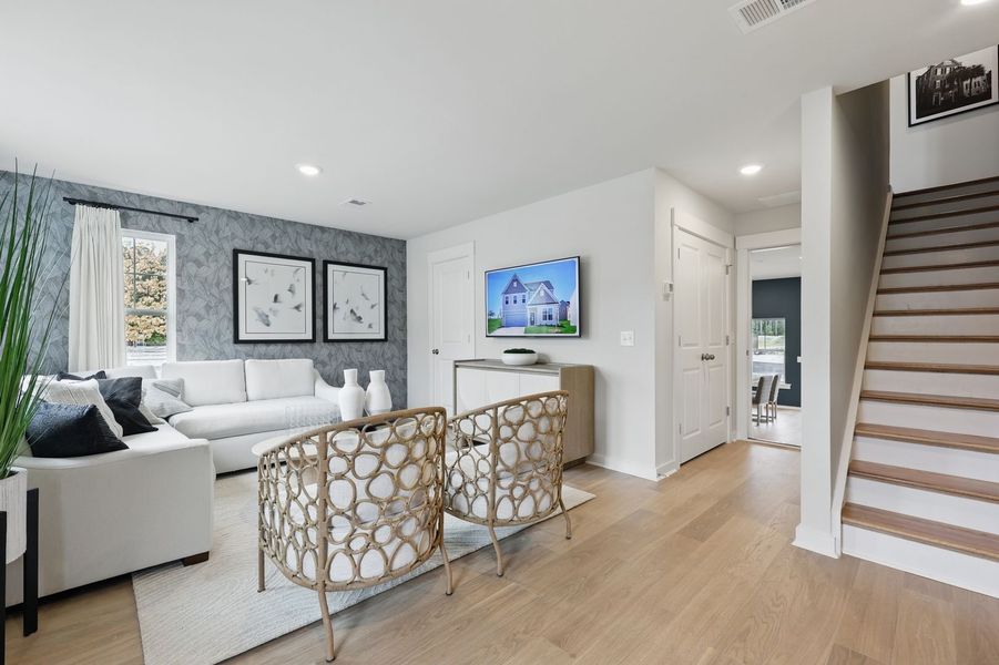 Lower Level Flex Space Lower Level Flex Space