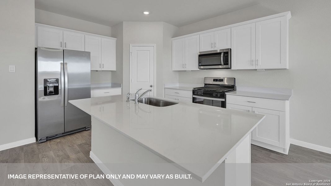 Furnished interior view inside a new home in Whisper South, San Marcos (Image 13).
