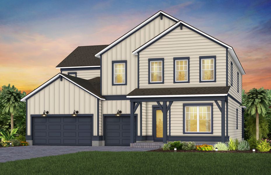 Farmhouse Elevation | FH2 Farmhouse Elevation | FH2