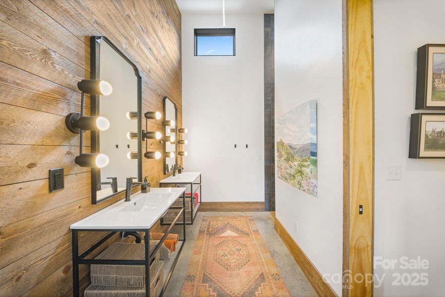 Furnished interior view inside a new home in , Hendersonville (Image 32).