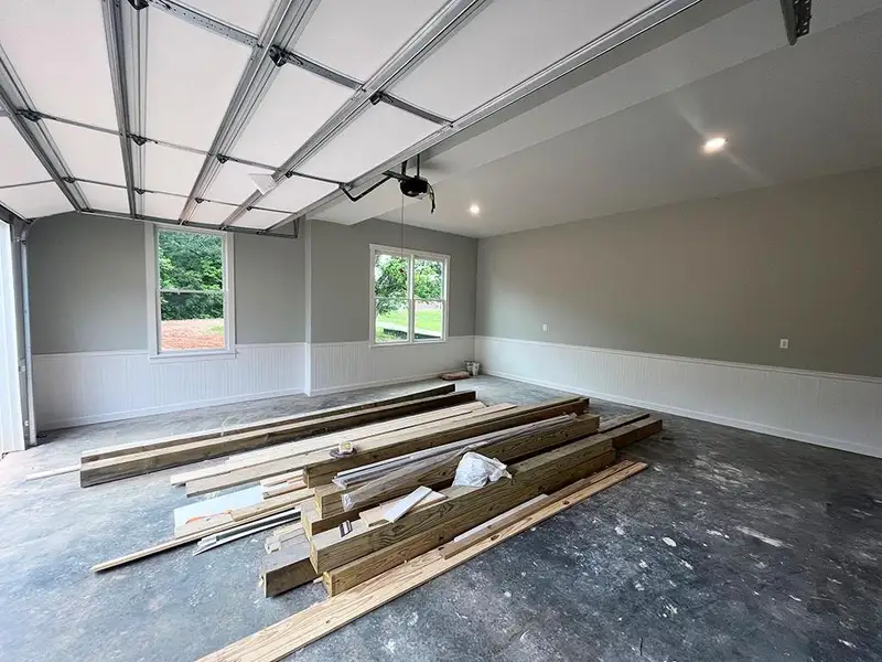 In-progress construction of a new home in , Canton, GA (Image 22).