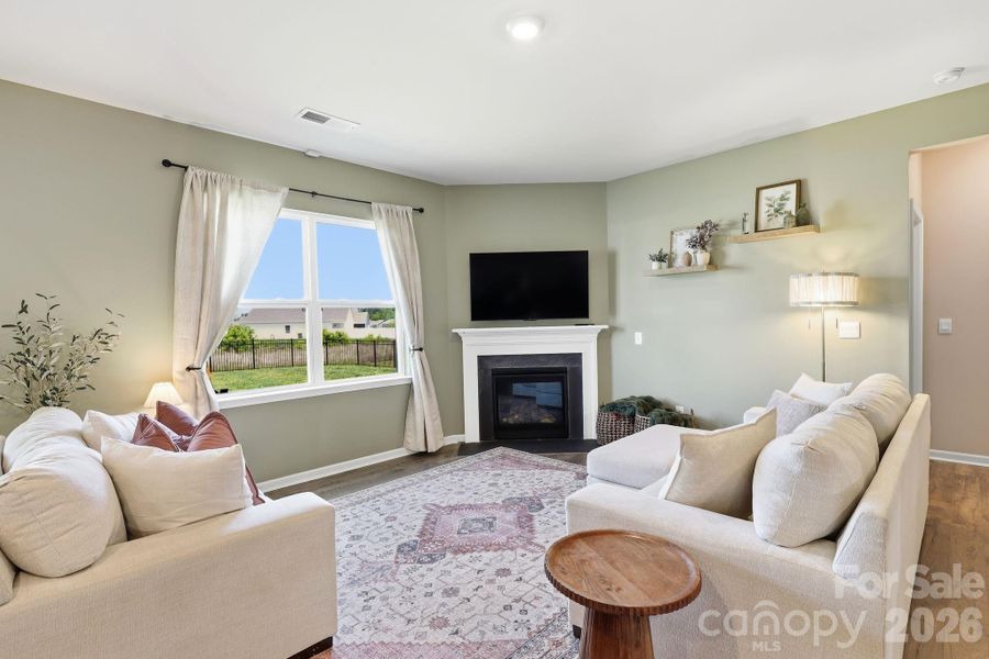 Furnished interior view inside a new home in , Fletcher (Image 17).