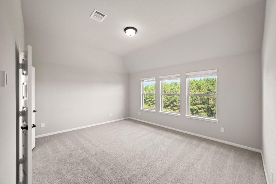 Spacious, unfurnished interior of a new home in Waterstone on Lake Conroe, Montgomery (Image 21). Spacious, unfurnished interior of a new home in Waterstone on Lake Conroe, Montgomery (Image 21).
