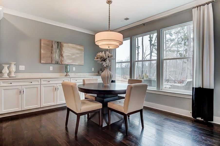 Furnished interior view inside a new home in , Pendergrass (Image 10).