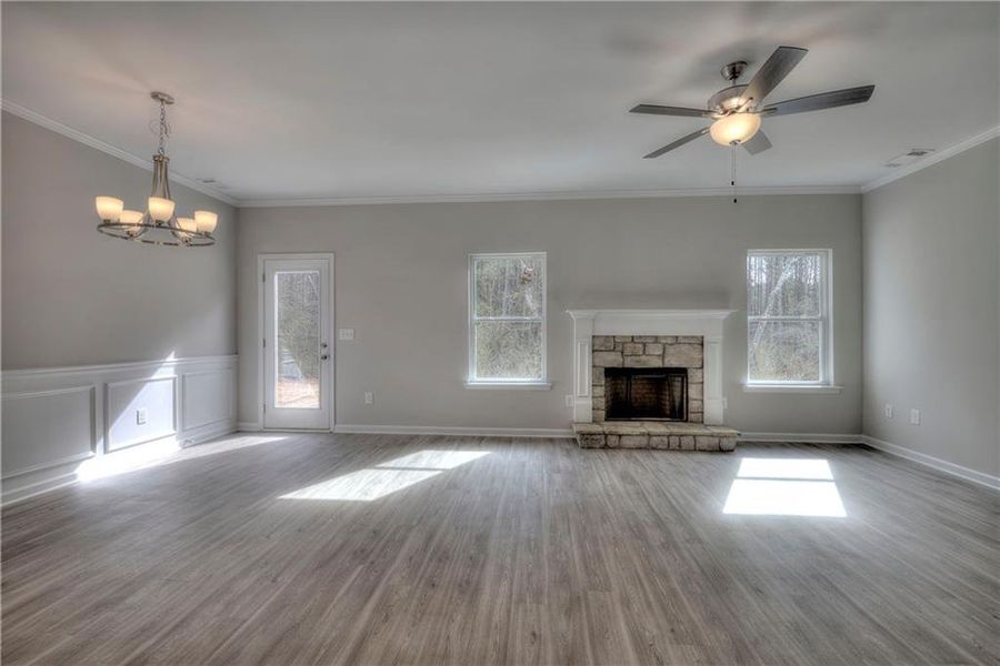 Spacious, unfurnished interior of a new home in , Cartersville (Image 26). Spacious, unfurnished interior of a new home in , Cartersville (Image 26).