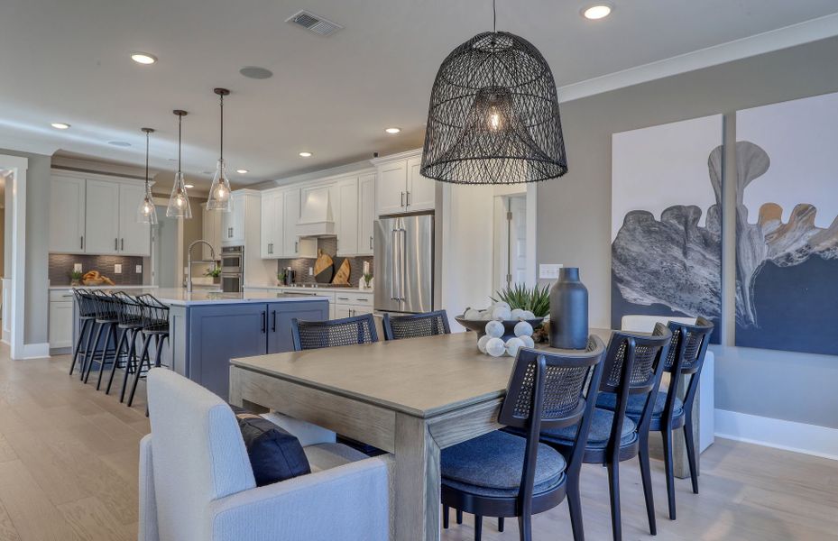 Furnished interior view inside a new home in Waterways, Richmond Hill (Image 9).