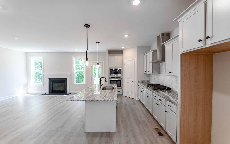 Furnished interior view inside a new home in The Retreat at Norman Farm, Hendersonville (Image 4).