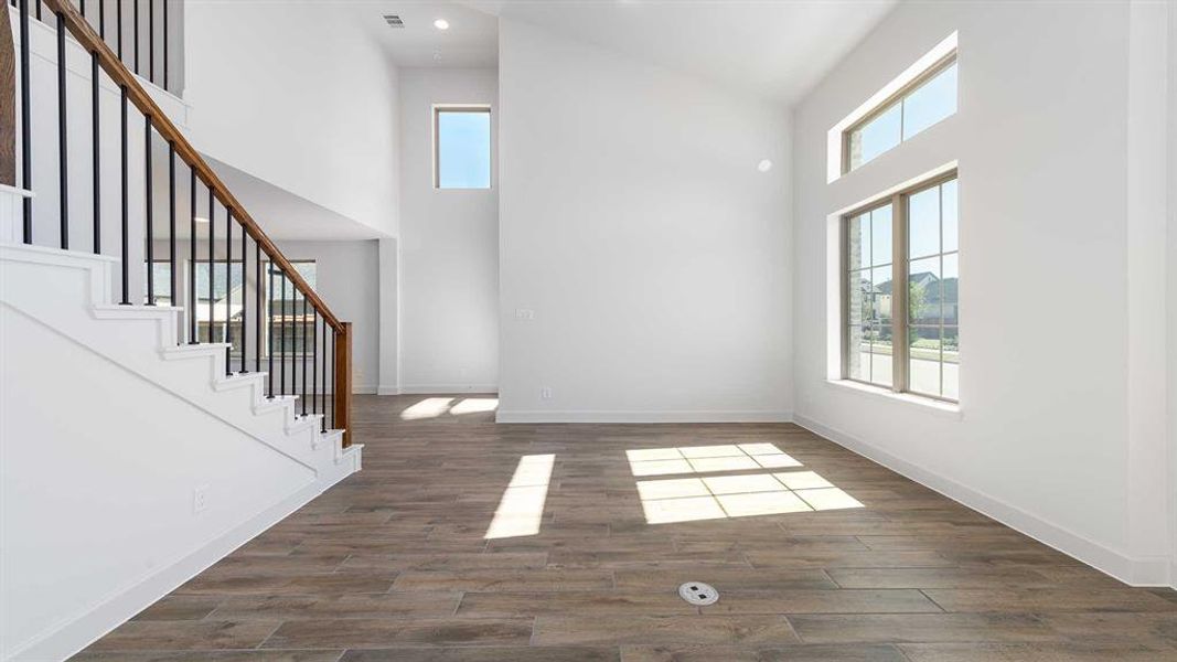 Spacious, unfurnished interior of a new home in The Parks At Wilson Creek 40', Celina (Image 21). Spacious, unfurnished interior of a new home in The Parks At Wilson Creek 40', Celina (Image 21).