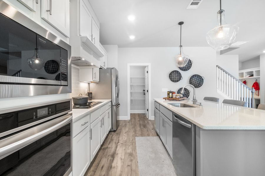 Furnished interior view inside a new home in Ridge Pointe, Athens (Image 14).