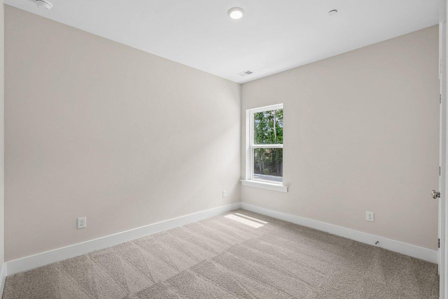 Spacious, unfurnished interior of a new home in Crosscreek Walk – Overlook, Charleston (Image 13). Spacious, unfurnished interior of a new home in Crosscreek Walk – Overlook, Charleston (Image 13).