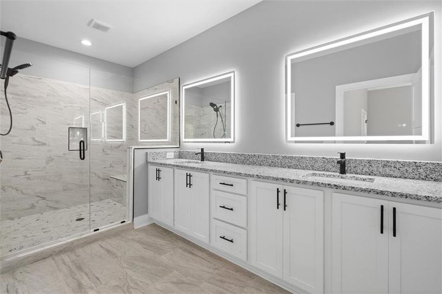 Furnished interior view inside a new home in , Villa Rica (Image 6).