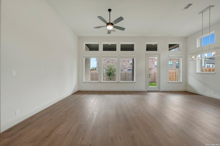 Spacious, unfurnished interior of a new home in Windsong - Reserve Series, Boerne (Image 47). Spacious, unfurnished interior of a new home in Windsong - Reserve Series, Boerne (Image 47).