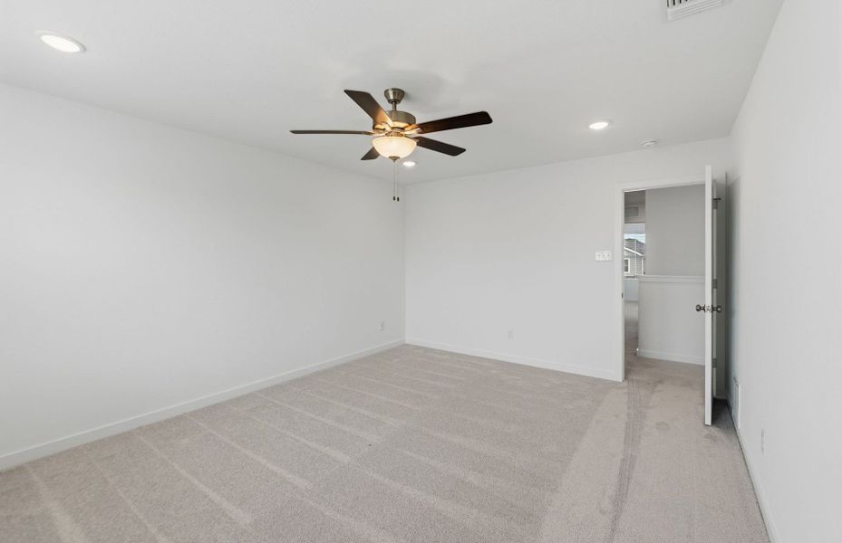 Spacious, unfurnished interior of a new home in Sonterra, Jarrell (Image 42). Spacious, unfurnished interior of a new home in Sonterra, Jarrell (Image 42).