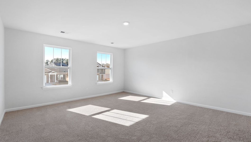 Representative unfurnished interior of a home built from the PENWELL by D.R. Horton in Cascade Point, Seneca (Image 26).