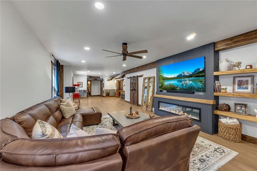 Furnished interior view inside a new home in , Talking Rock (Image 18).