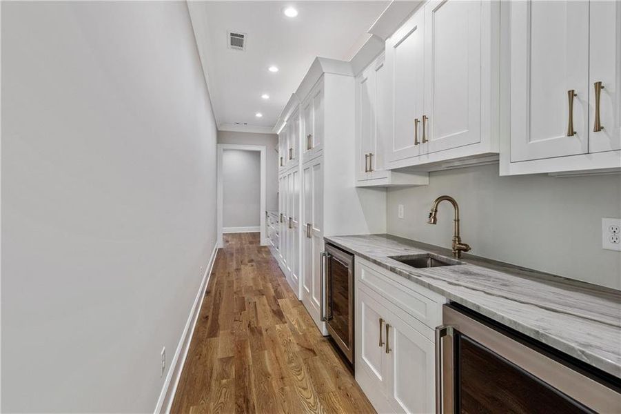 Furnished interior view inside a new home in , Newnan (Image 67).