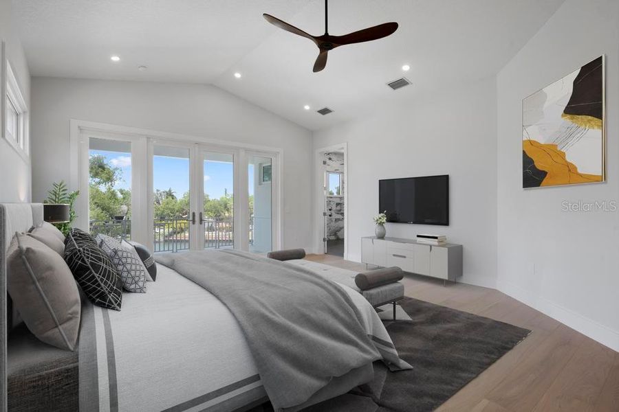 Furnished interior view inside a new home in , Sarasota (Image 39). Furnished interior view inside a new home in , Sarasota (Image 39).