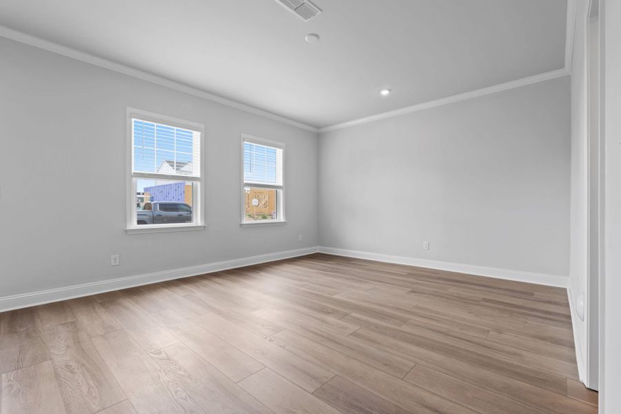 Spacious, unfurnished interior of a new home in Lakeside Townes at Riverlights, Wilmington (Image 26). Spacious, unfurnished interior of a new home in Lakeside Townes at Riverlights, Wilmington (Image 26).