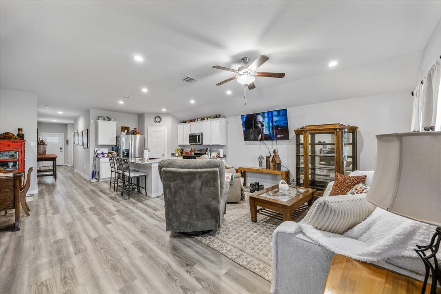 Furnished interior view inside a new home in , Cypress (Image 31).