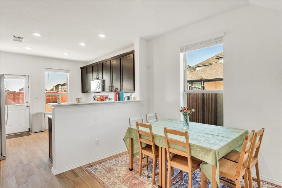 Furnished interior view inside a new home in , Liberty Hill (Image 8).