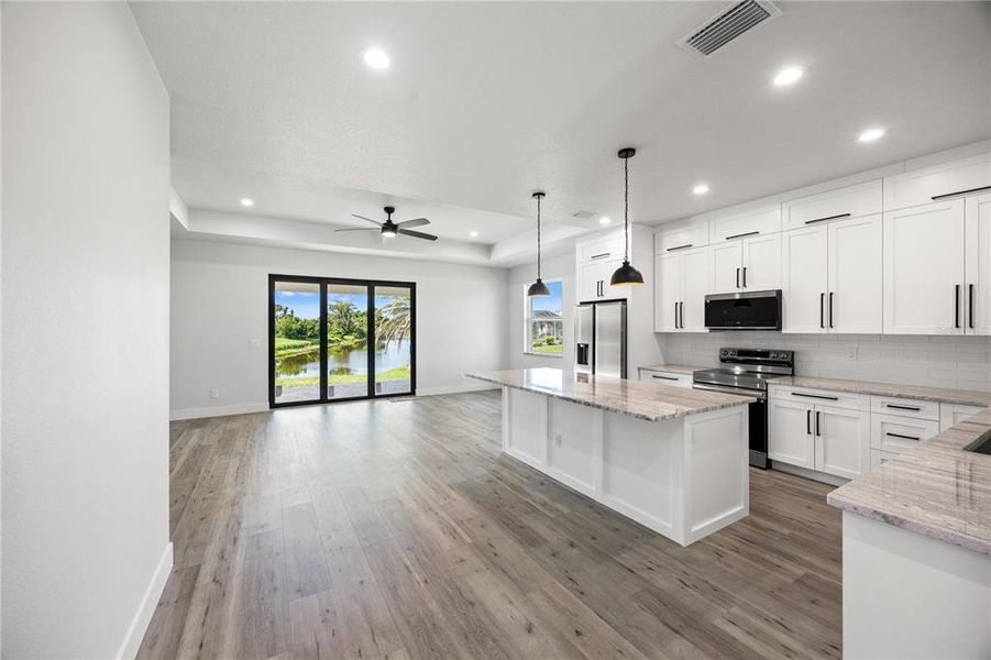 Furnished interior view inside a new home in , Rotonda West (Image 2).