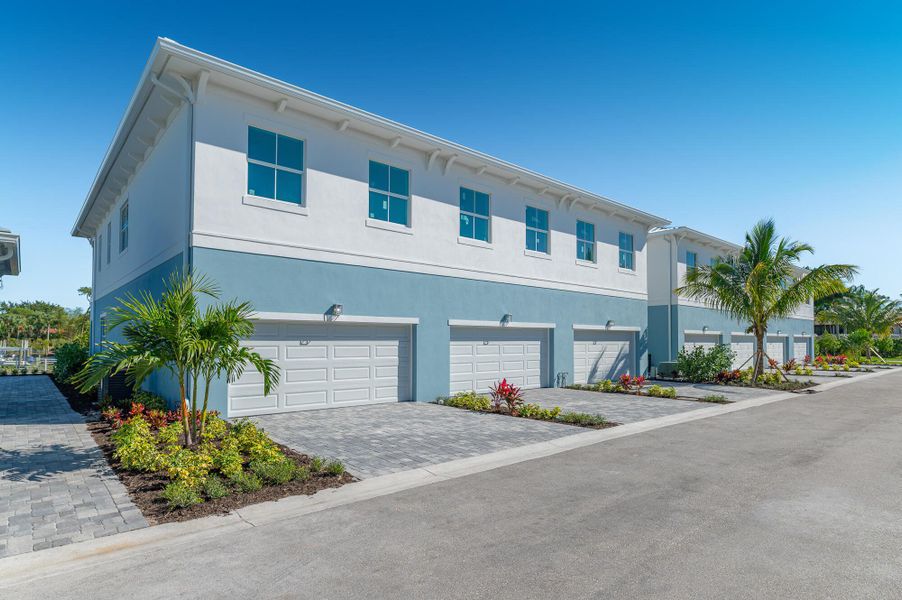 Front exterior of a new home in , Stuart, FL, highlighting curb appeal (Image 19).