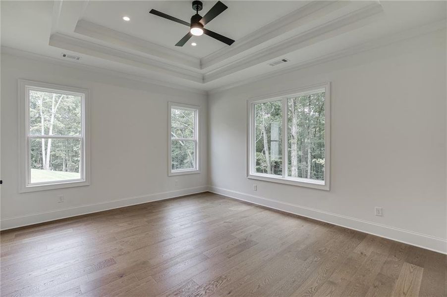 Spacious, unfurnished interior of a new home in , Buford (Image 58).