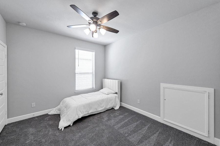 Furnished interior view inside a new home in Cross Creek West 55', Fulshear (Image 11). Furnished interior view inside a new home in Cross Creek West 55', Fulshear (Image 11).