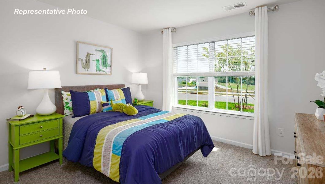 Furnished interior view inside a new home in Clark Creek Landing, Lincolnton (Image 13).