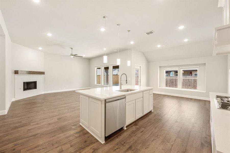 Furnished interior view inside a new home in Somerset, Mansfield (Image 9).