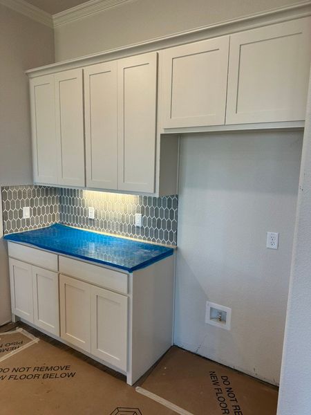 In-progress construction of a new home in Fannin Ranch, Anna, TX (Image 12).