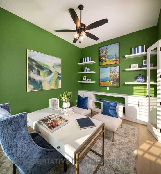 Furnished interior view inside a new home in Cross Creek West, Fulshear (Image 12). Furnished interior view inside a new home in Cross Creek West, Fulshear (Image 12).