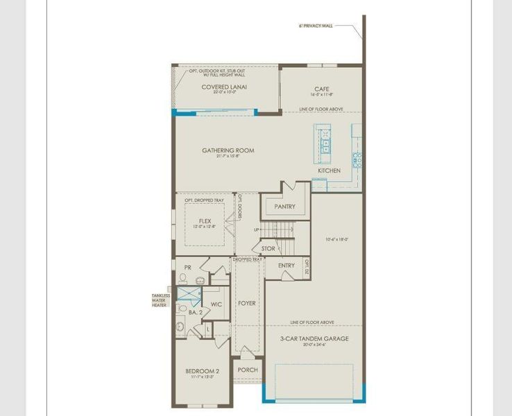 2D floor plan layout of this home in Greyhawk Landing, Lake Worth, FL (Image 3). 2D floor plan layout of this home in Greyhawk Landing, Lake Worth, FL (Image 3).