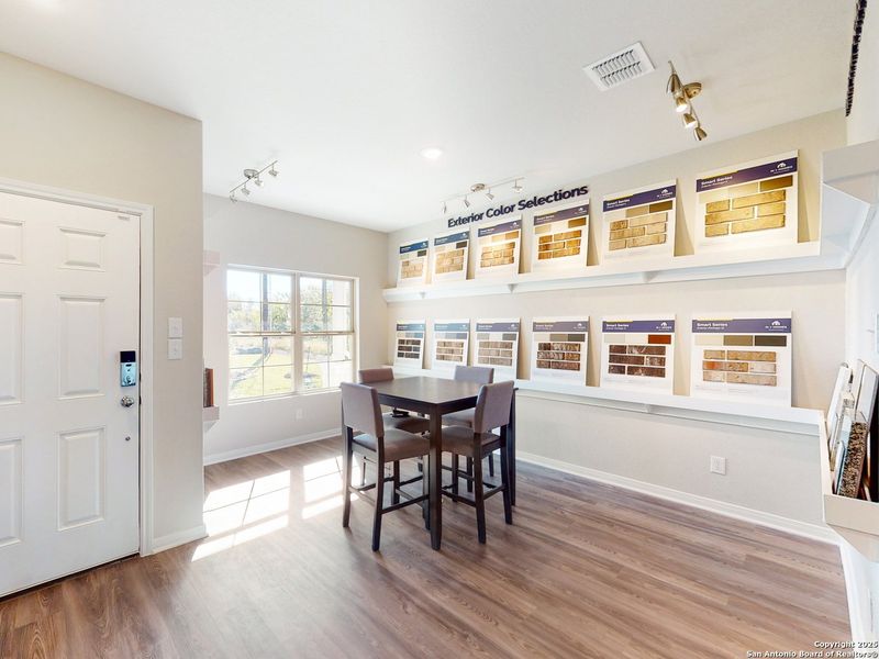 Furnished interior view inside a new home in Blue Ridge Ranch, San Antonio (Image 12). Furnished interior view inside a new home in Blue Ridge Ranch, San Antonio (Image 12).
