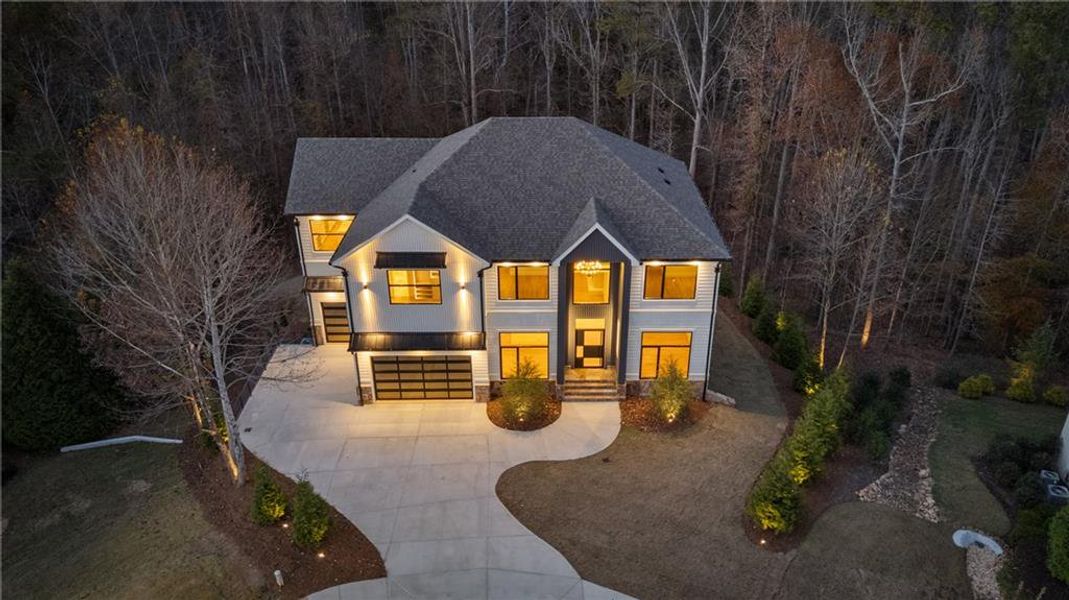 Front exterior of a new home in , Milton, GA, highlighting curb appeal (Image 33).