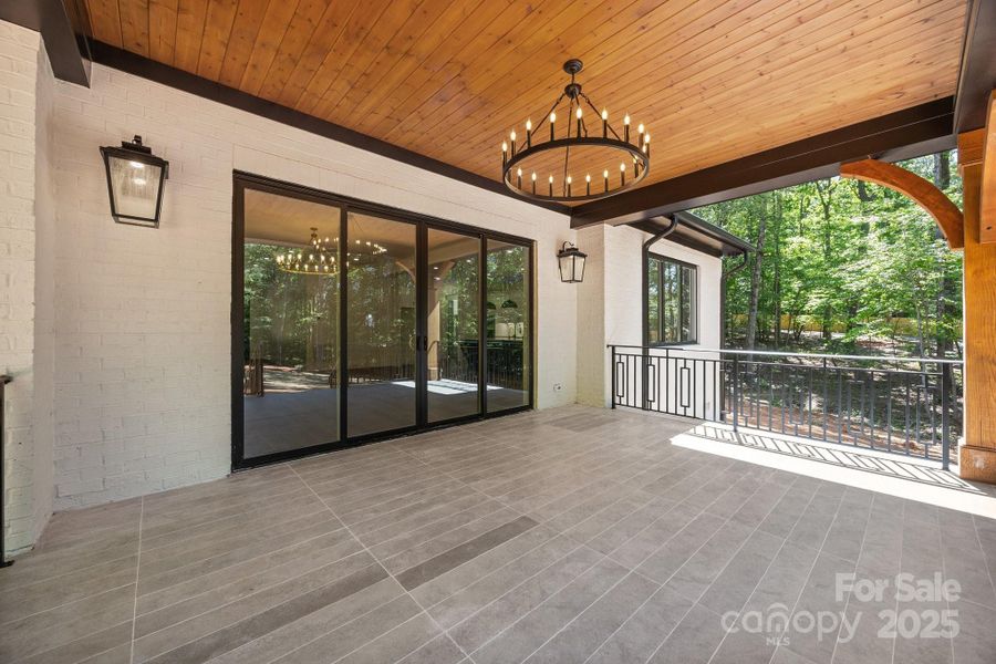 Exterior details and patio area of a home in , Waxhaw (Image 21).