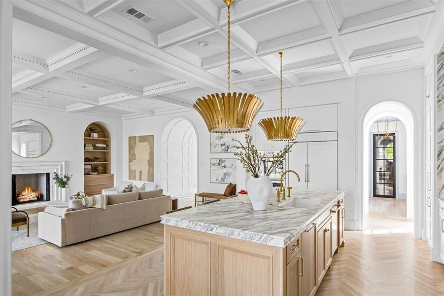 Furnished interior view inside a new home in , Dallas (Image 34). Furnished interior view inside a new home in , Dallas (Image 34).