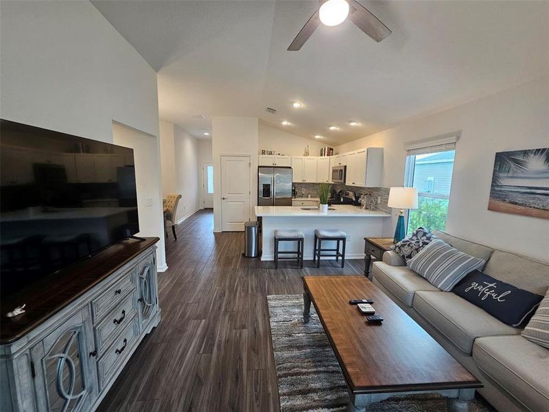 Furnished interior view inside a new home in , The Villages (Image 8).