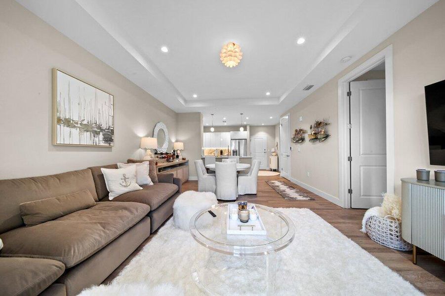 Furnished interior view inside a new home in , Stuart (Image 8).