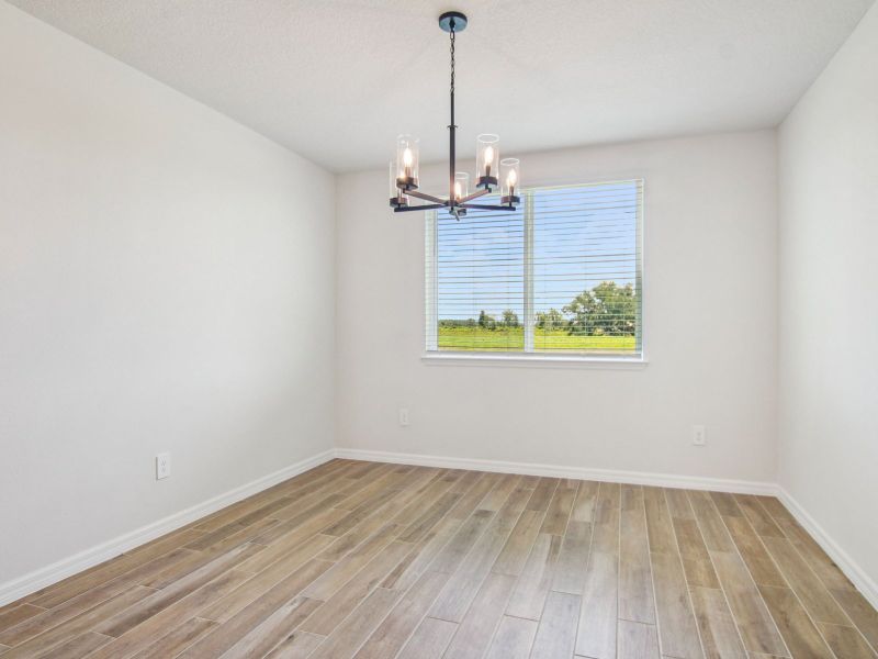 Spacious, unfurnished interior of a new home in Oakfield Trails - Signature Series, Parrish (Image 8). Spacious, unfurnished interior of a new home in Oakfield Trails - Signature Series, Parrish (Image 8).