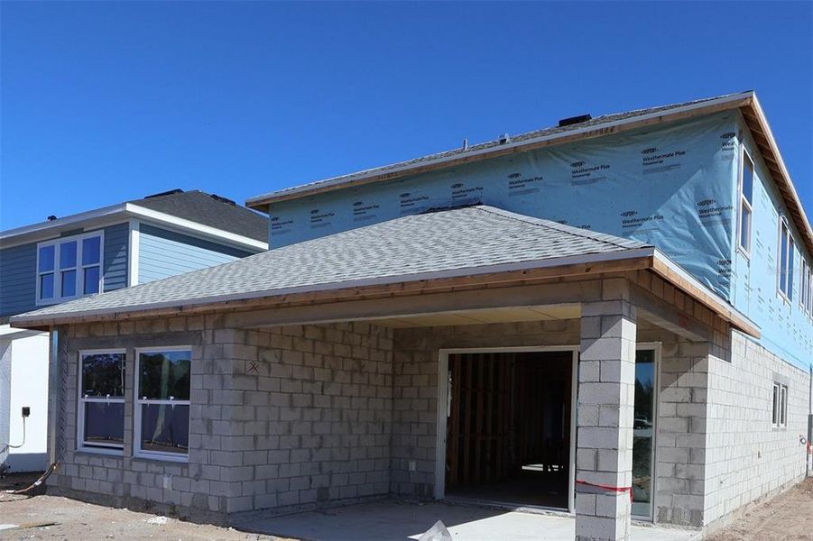 In-progress construction of a new home in Eastlyn, Bradenton, FL (Image 5).