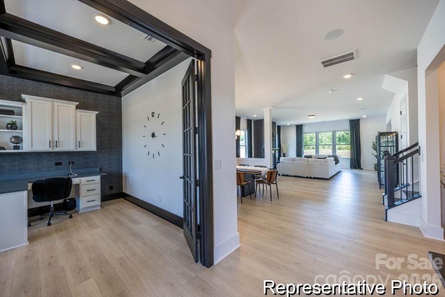 Furnished interior view inside a new home in Colvin Park, Rock Hill (Image 24).