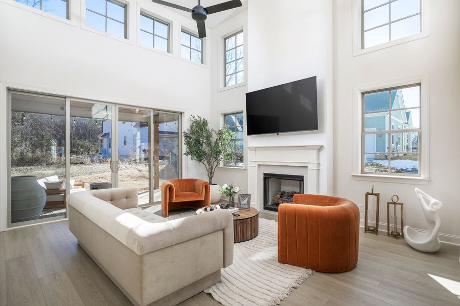 Representative furnished interior of a home built from the The Everwood by Greentech Homes LLC in The Thicket at Sedman Hills, Hixson (Image 16).