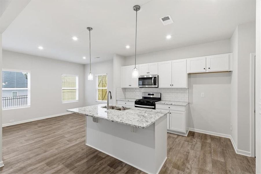 Furnished interior view inside a new home in Park Center Pointe, Mableton (Image 9).
