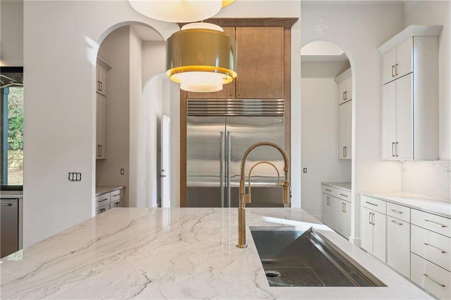 Furnished interior view inside a new home in , Alpharetta (Image 16).