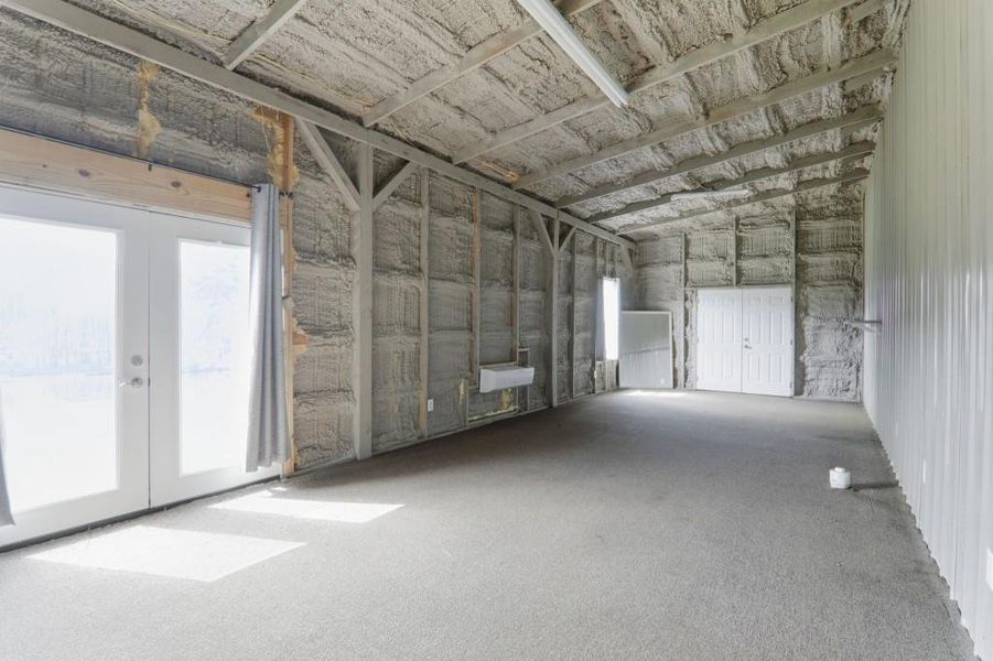 In-progress construction of a new home in , Senoia, GA (Image 97).