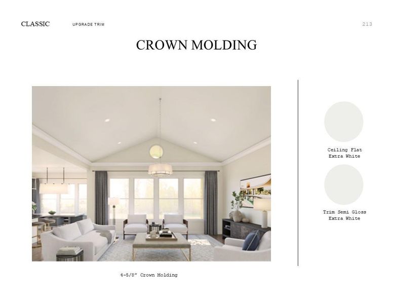 Classic Look Palette 4: Trim Selection Sheet (*Artist rendering used for illustration purposes only.) Classic Look Palette 4: Trim Selection Sheet (*Artist rendering used for illustration purposes only.)